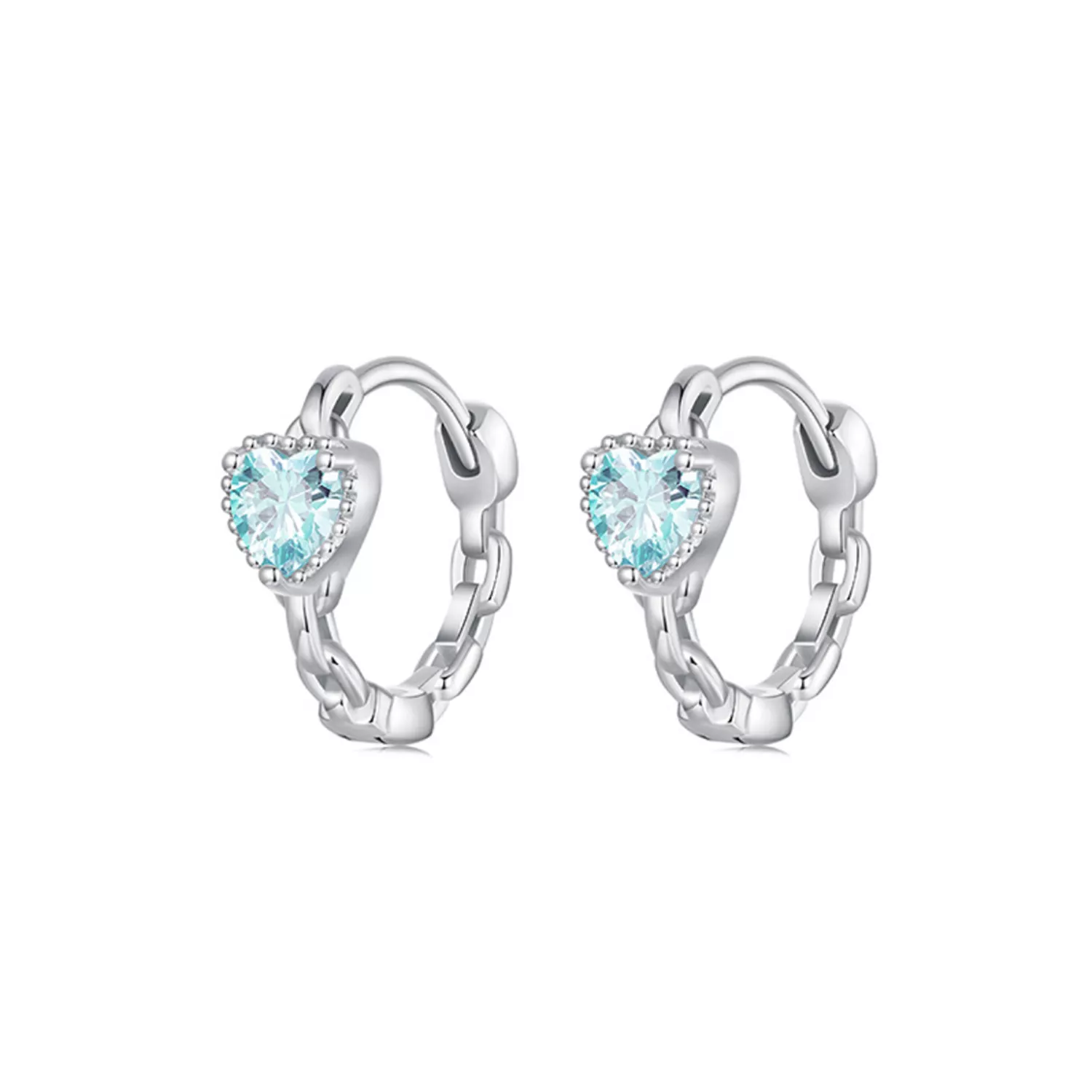 pandora stijl hart van de zee oorbellen bse1099