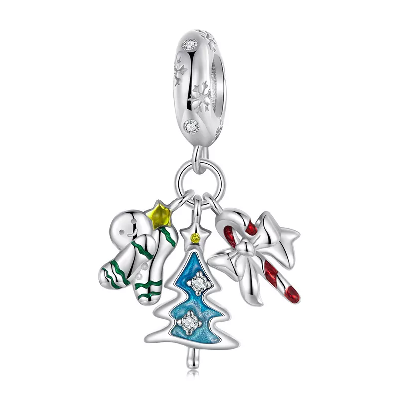 pandora stijl kerstvreugdehanger scc2914