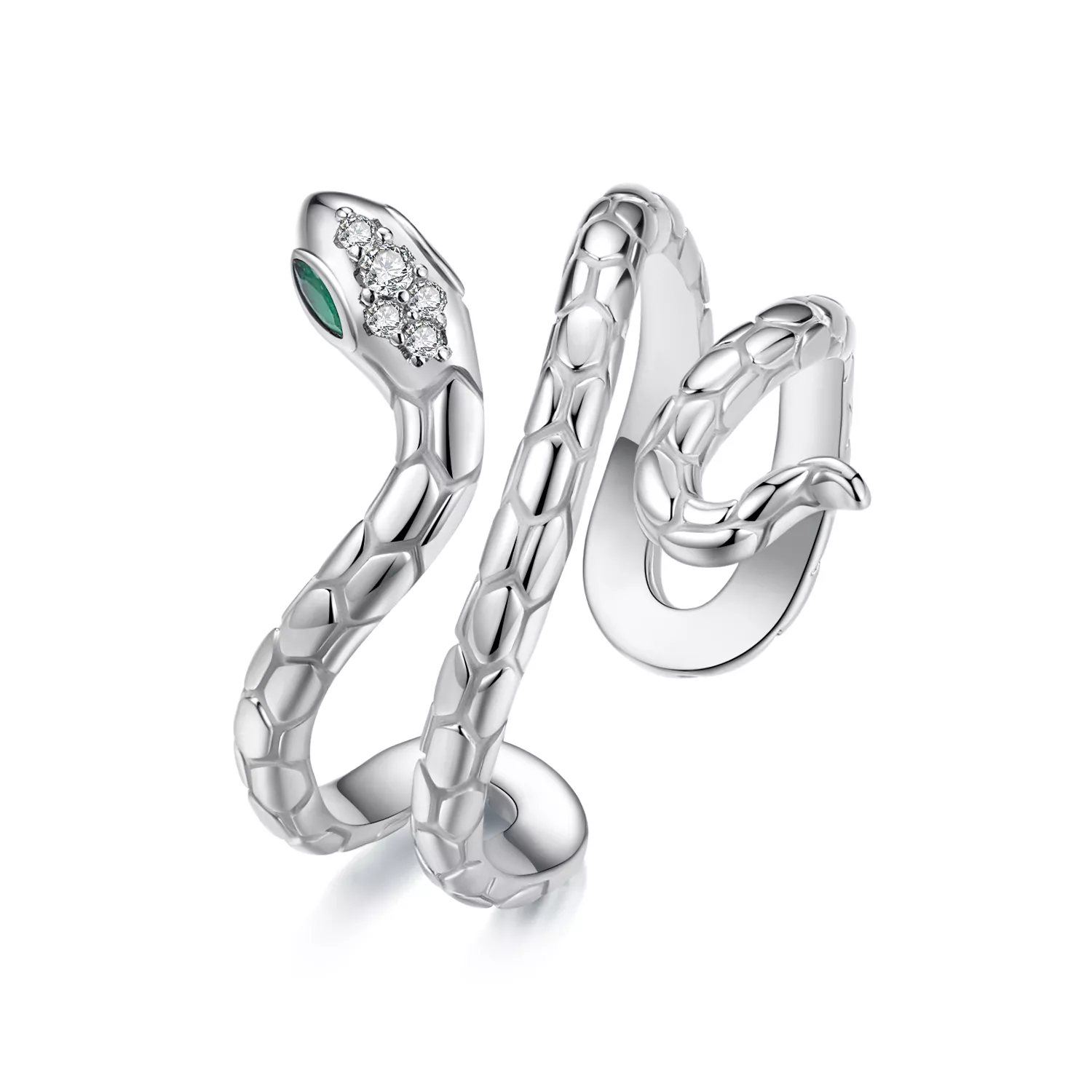 pandora stijl multi loop slangenring yir245 e