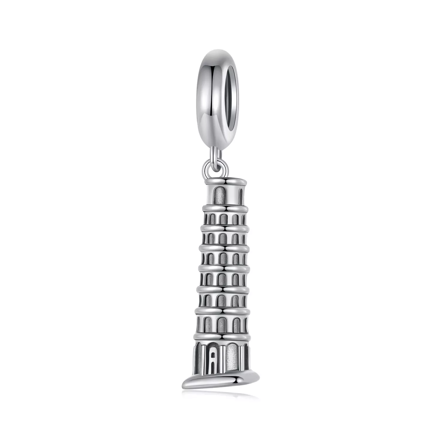 pandora stijl scheve toren van pisa hanger scc2876