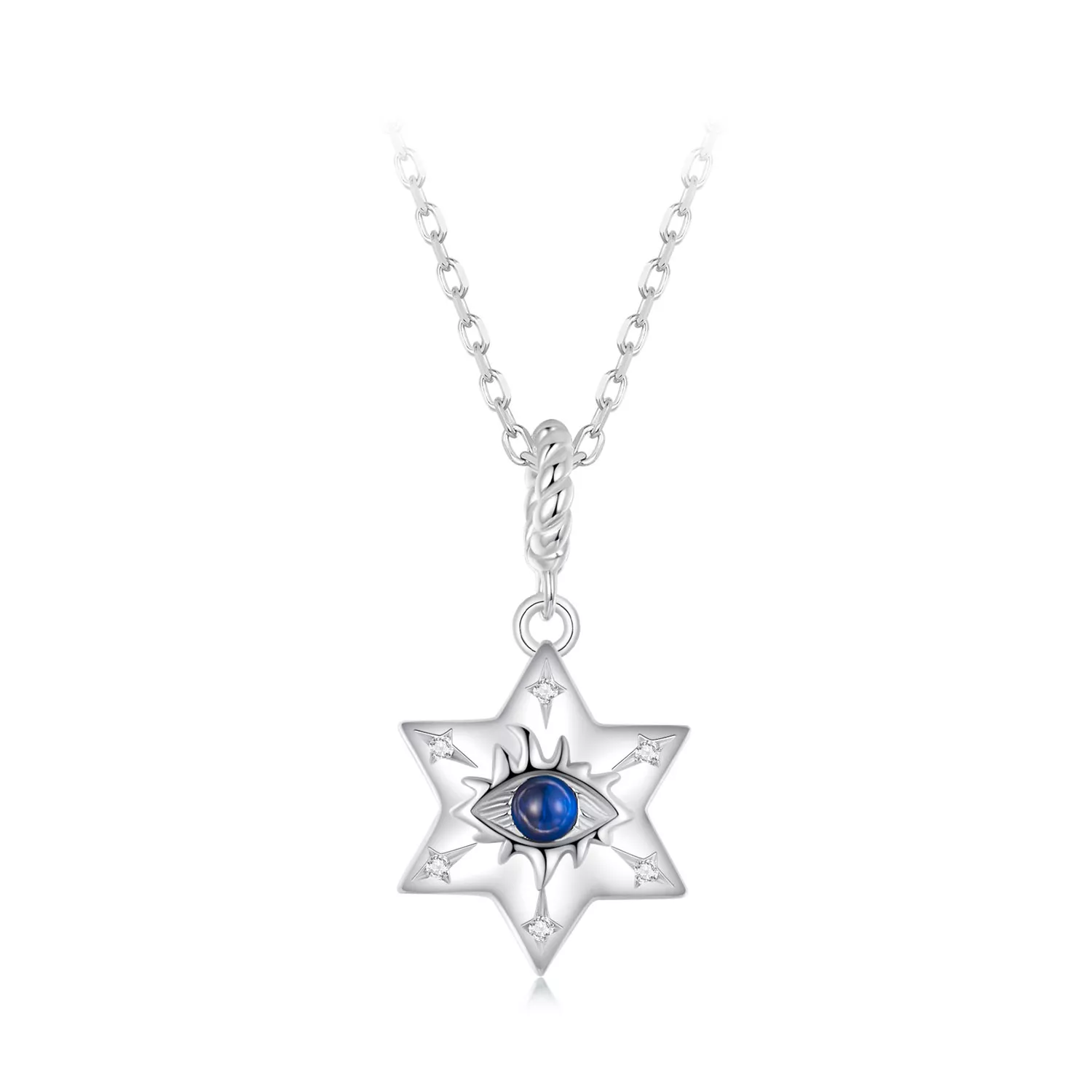 pandora stijl starburst demon eye ketting bsn397
