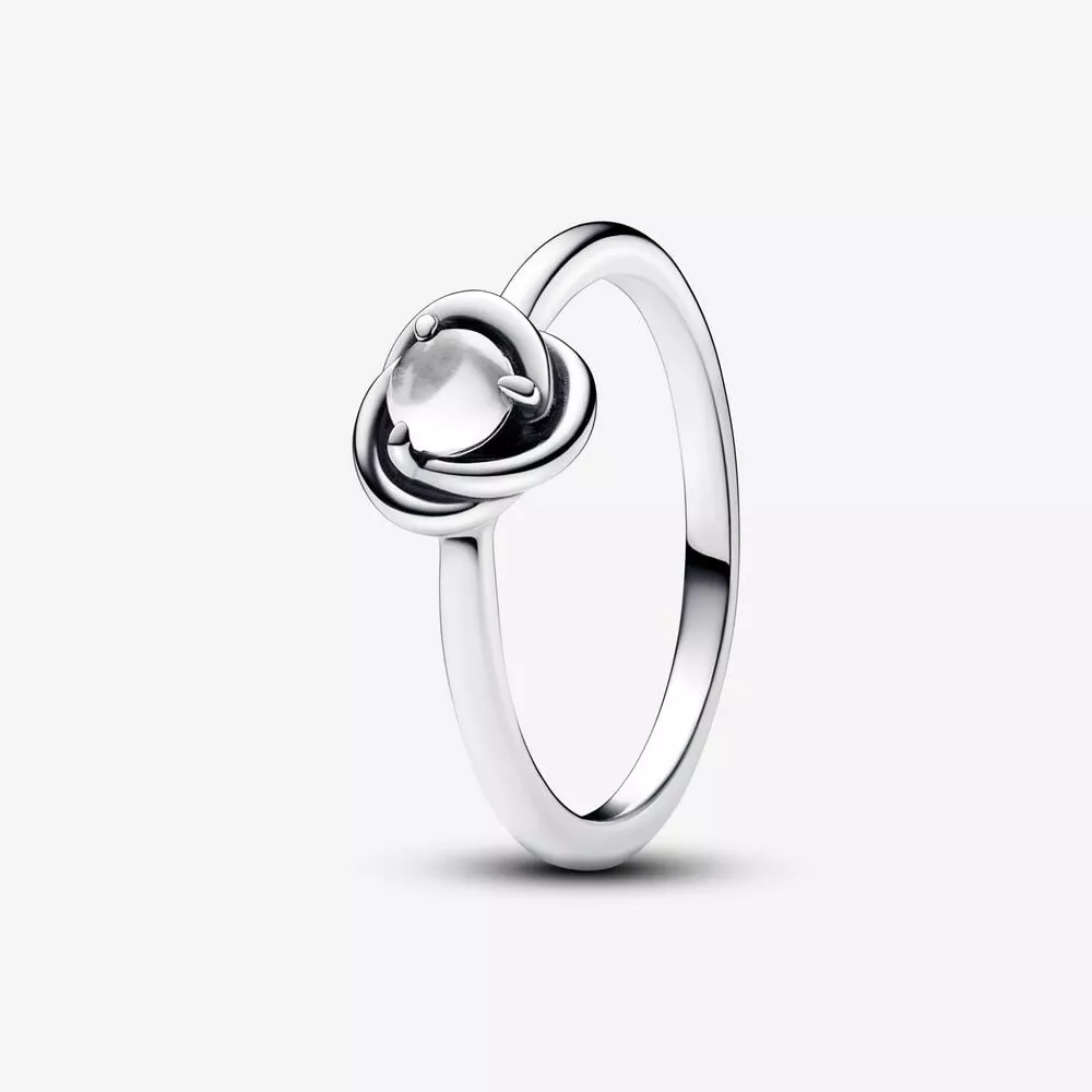 pandora april maandsteen eternity circle ring 192993c04