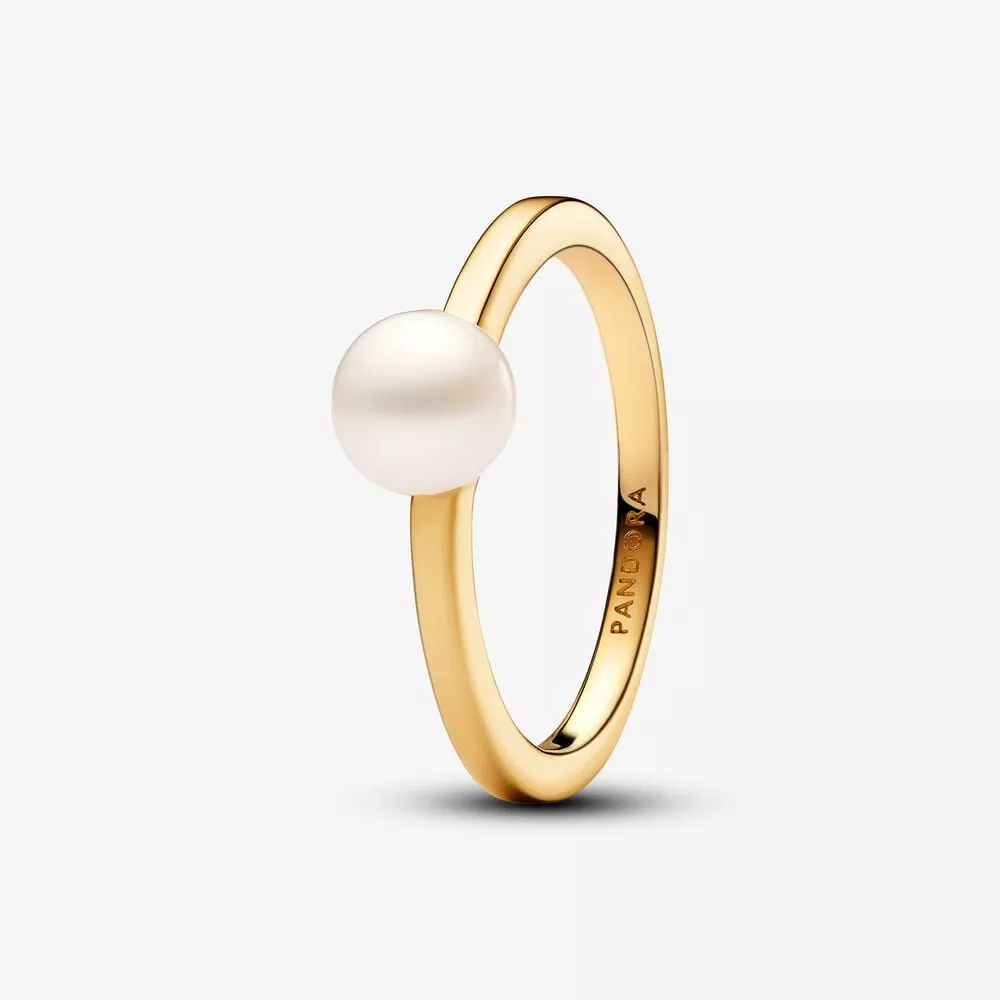 pandora behandelde gecultiveerde zoetwaterparel ring 163157c01