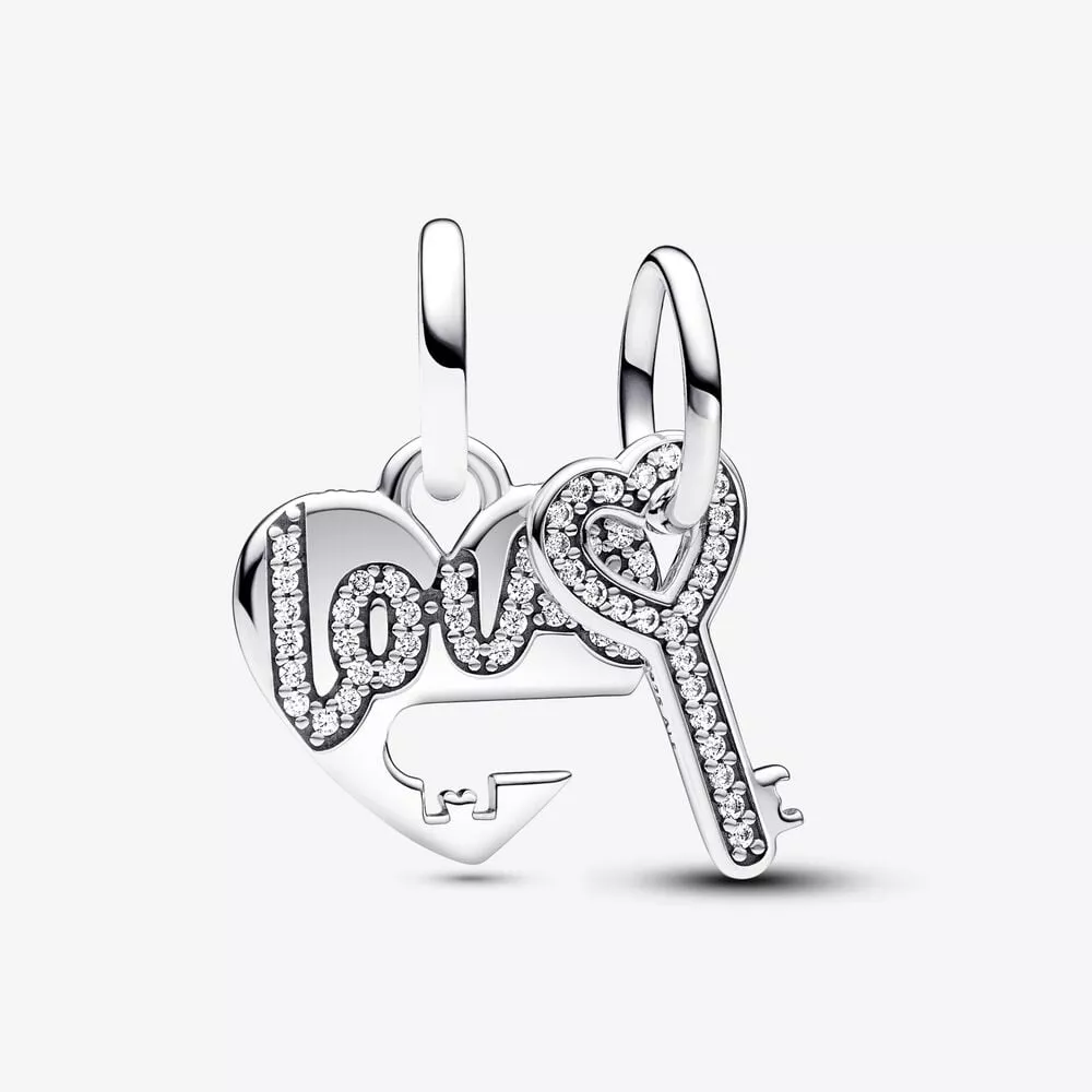 pandora deelbare hangende bedel hart sleutel 793081c01