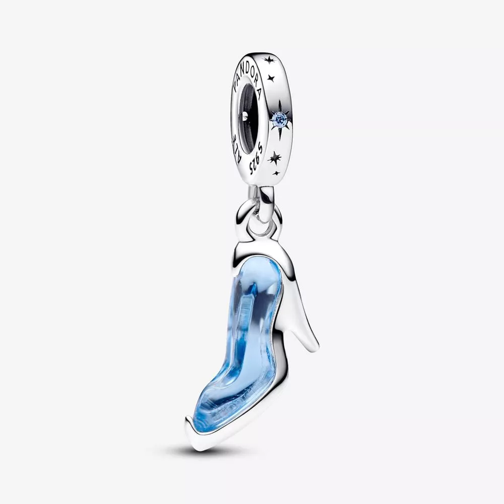 pandora disney assepoester glazen muiltje hangende bedel 793071c01