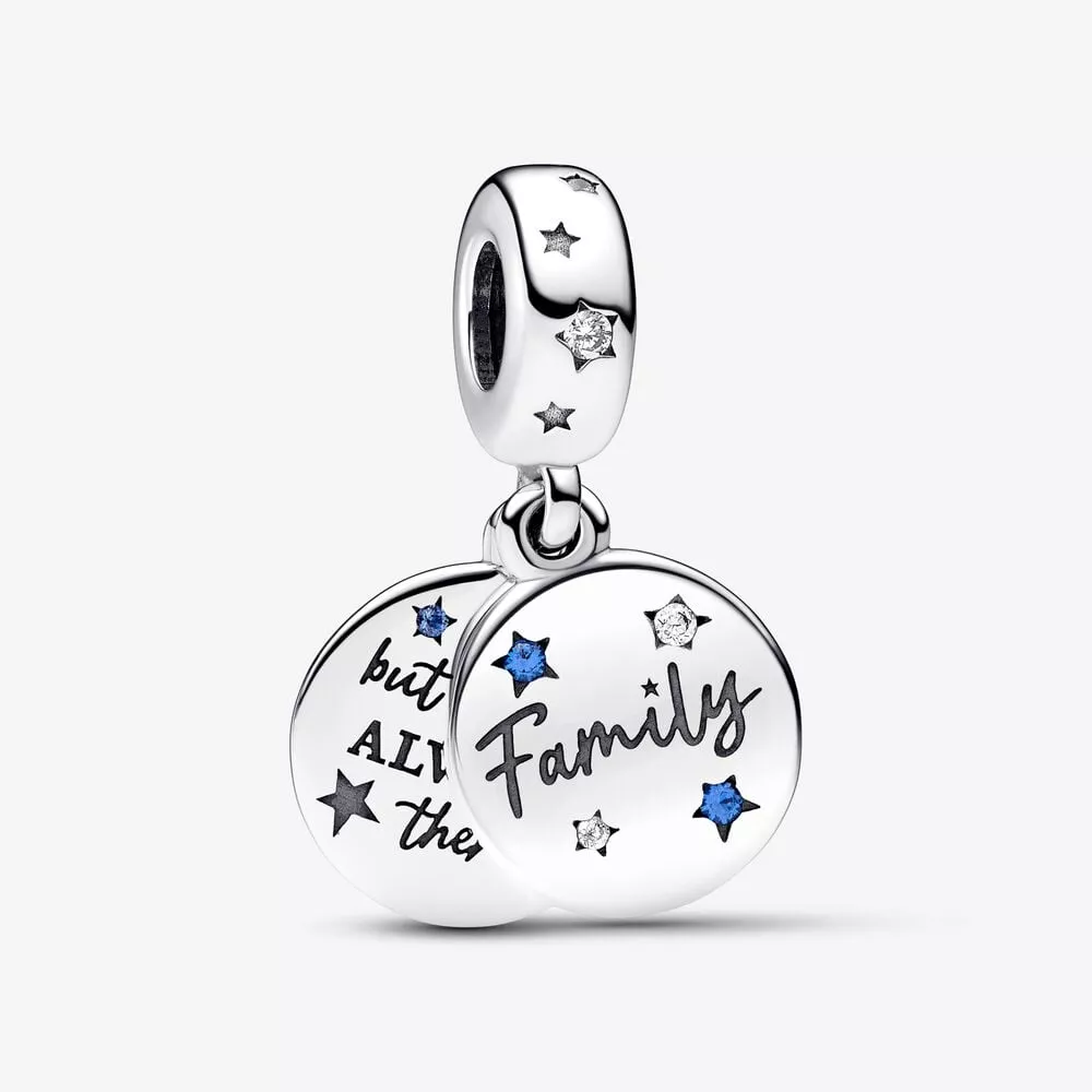 pandora family love dubbele hangende bedel 792987c01