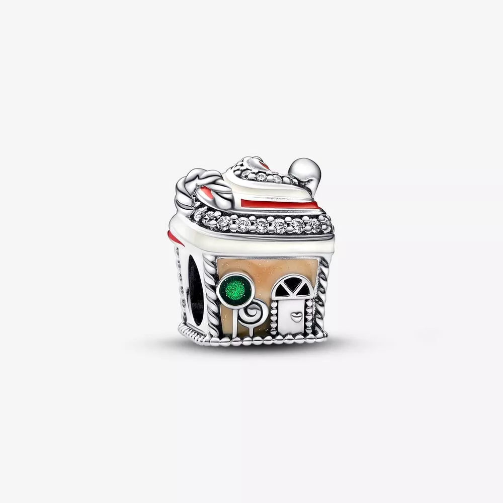 pandora festive gingerbread house charm 792363c01