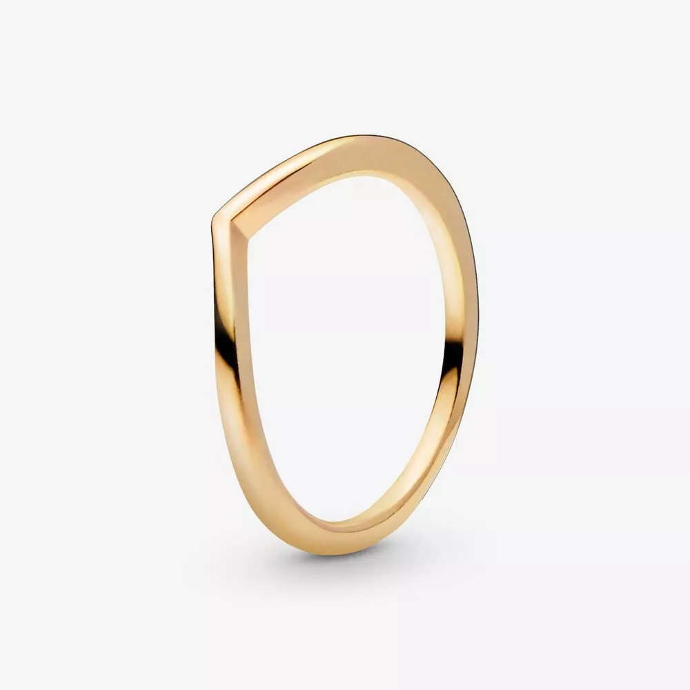 pandora gepolijste wishbone ring 168742c00
