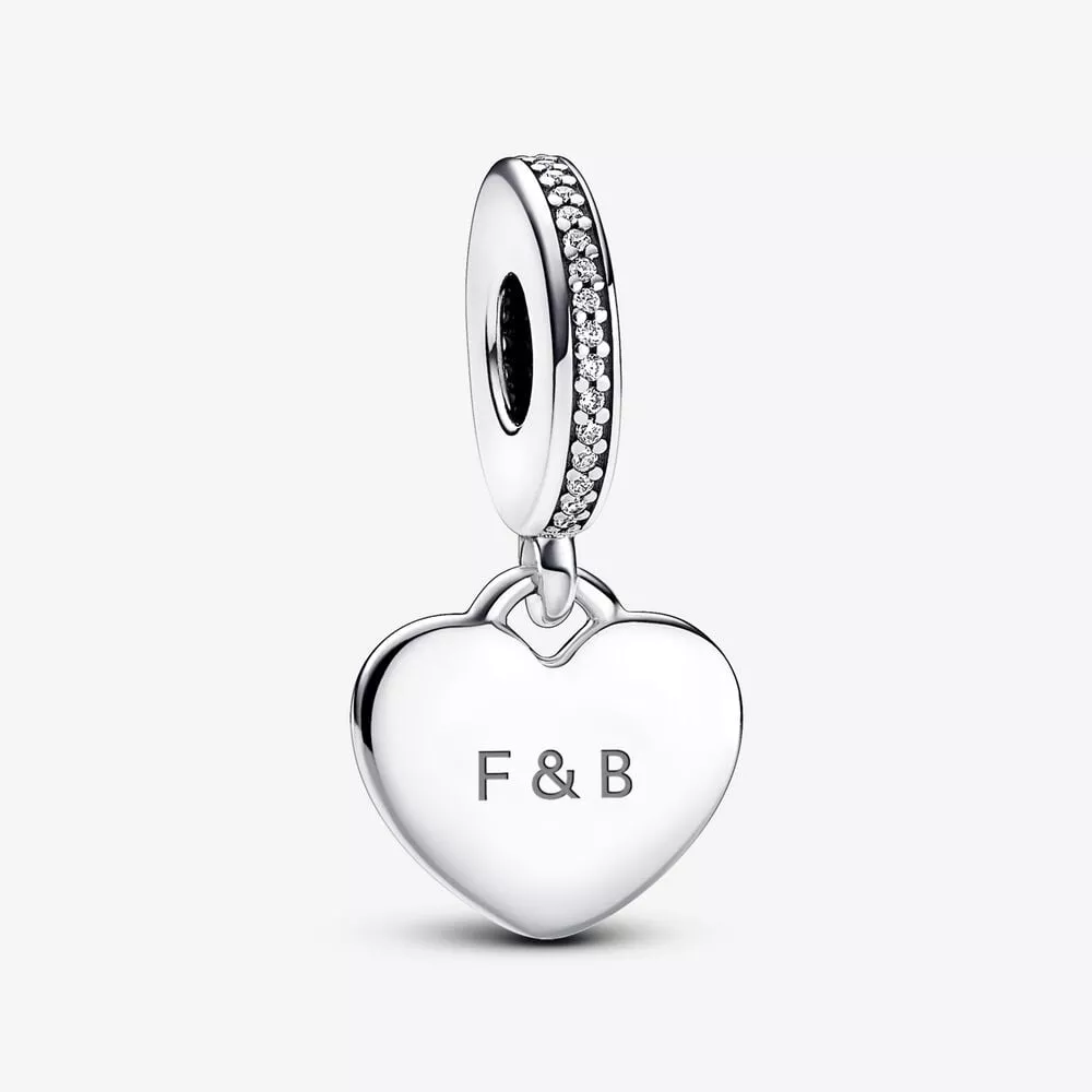 pandora graveerbare hartvormige hangende bedel 798761c01