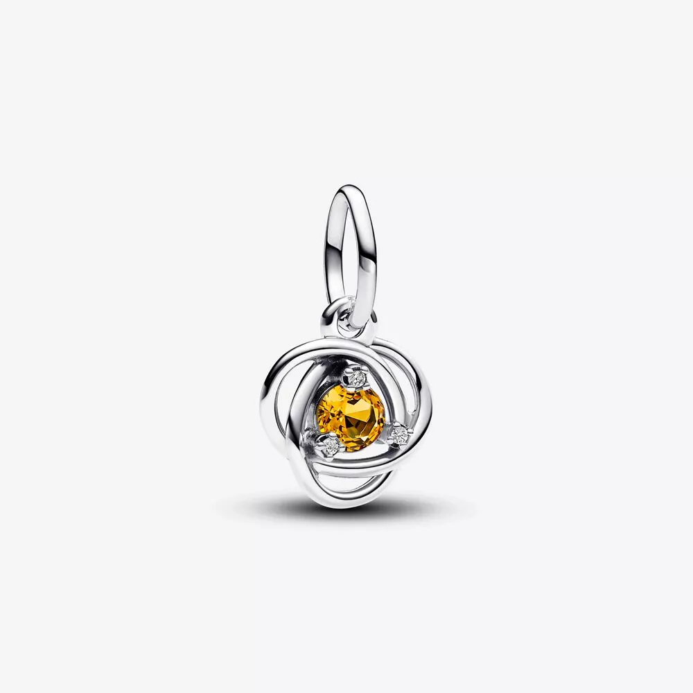 pandora honingkleurige oneindigheidscirkel hangende bedel 793125c11