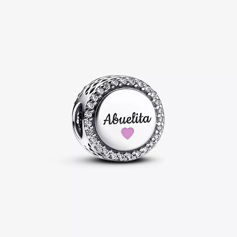 pandora love abuelita graveerbare bedel 792016cz_e054