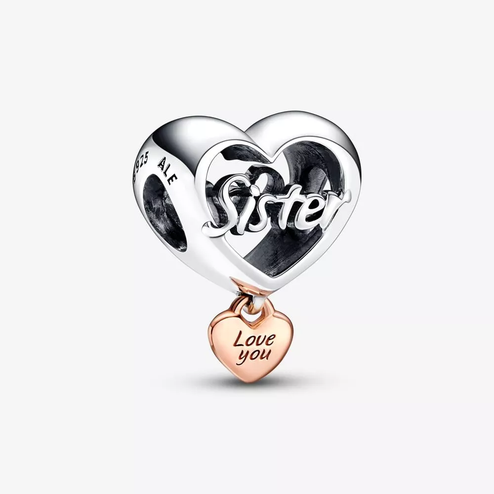 pandora love you sister heart bedel 782244c00