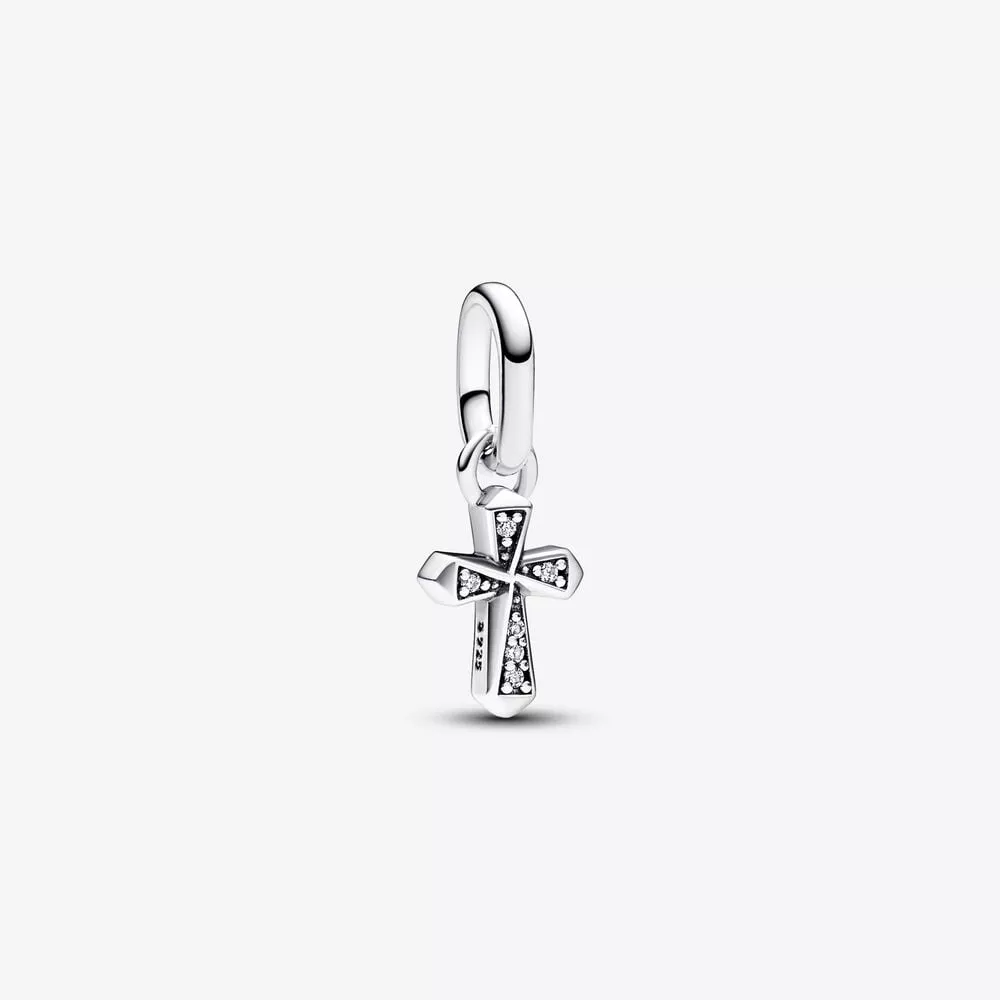pandora me sparkling cross mini hangende bedel 793044c01