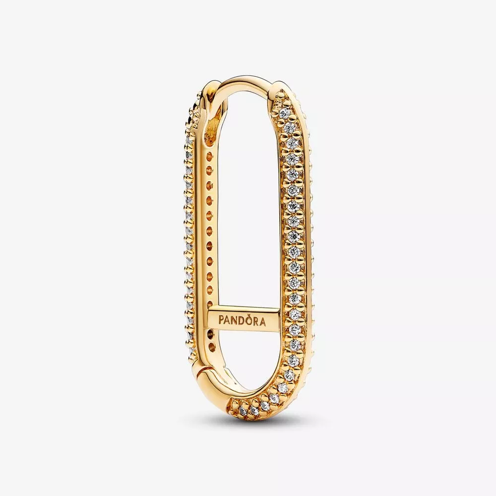pandora me uitgebreide pavé link enkel oorbellen 262796c01