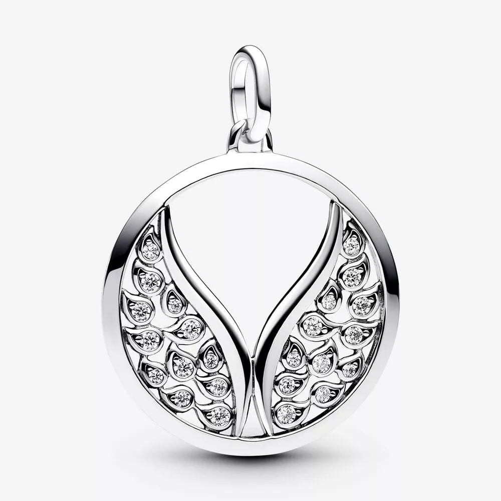 pandora me vleugels oversized medaillonbedel 793371c01