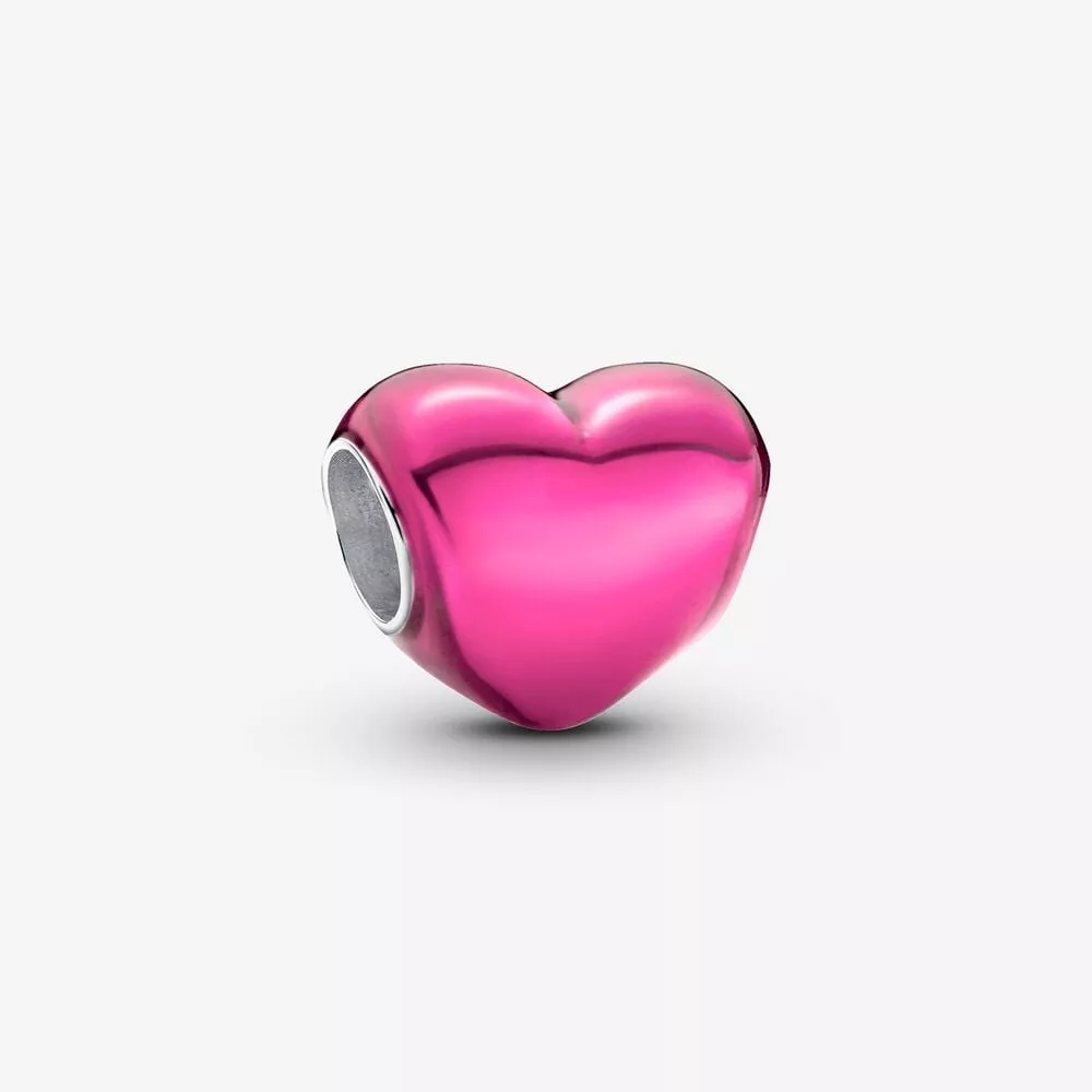 pandora metallic roze hart bedel 793337c03
