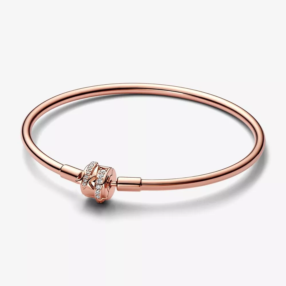 pandora moments sprankelende vallende ster clip bangle 582734c01