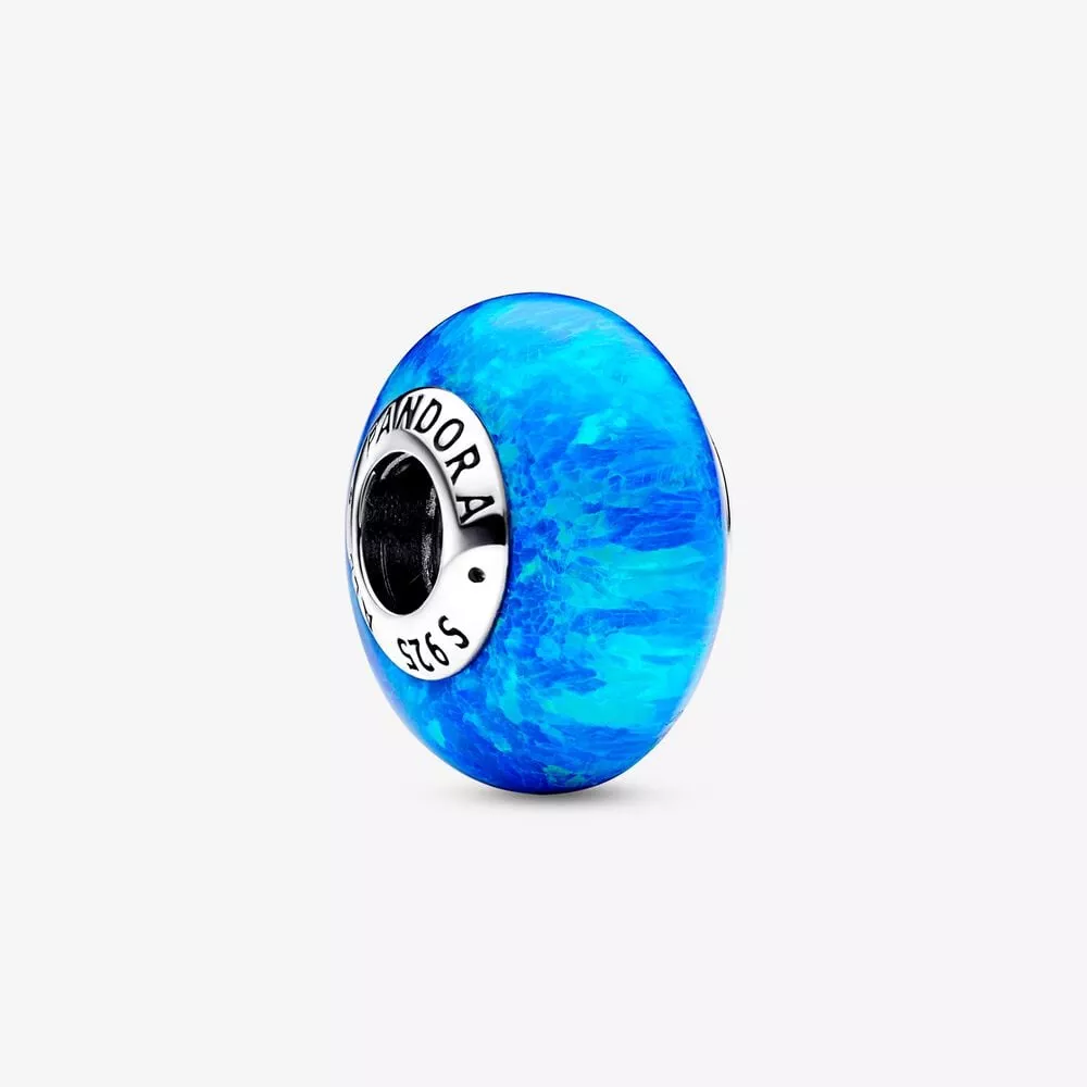 pandora opalescent oceaan blauwe bedel 791691c02