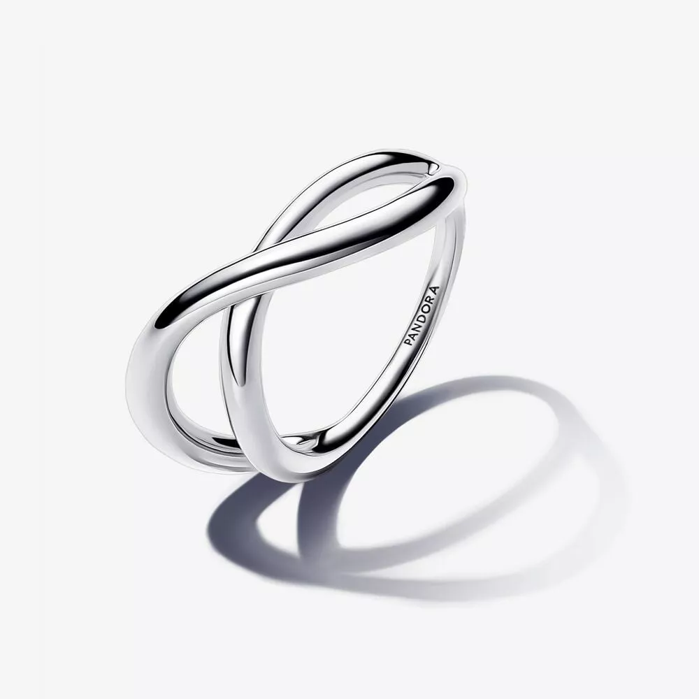 pandora organisch gevormde infinity ring 193318c00