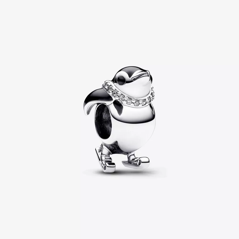 pandora skiënde pinguïn bedel 792988c01
