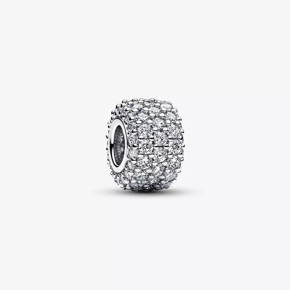 pandora sprankelend pavé drie rijen bedel 792820c01