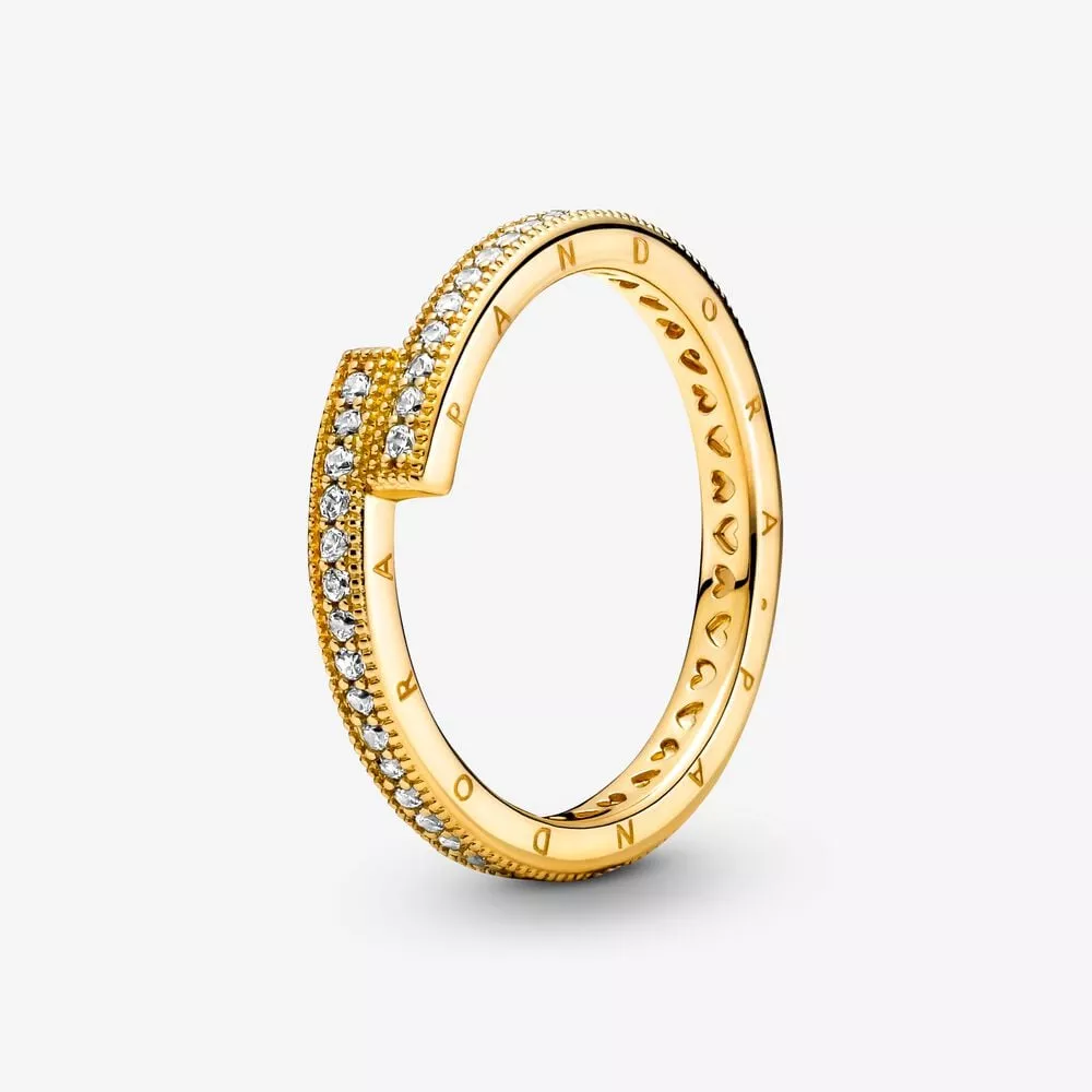 pandora sprankelende overlappende ring 169491c01