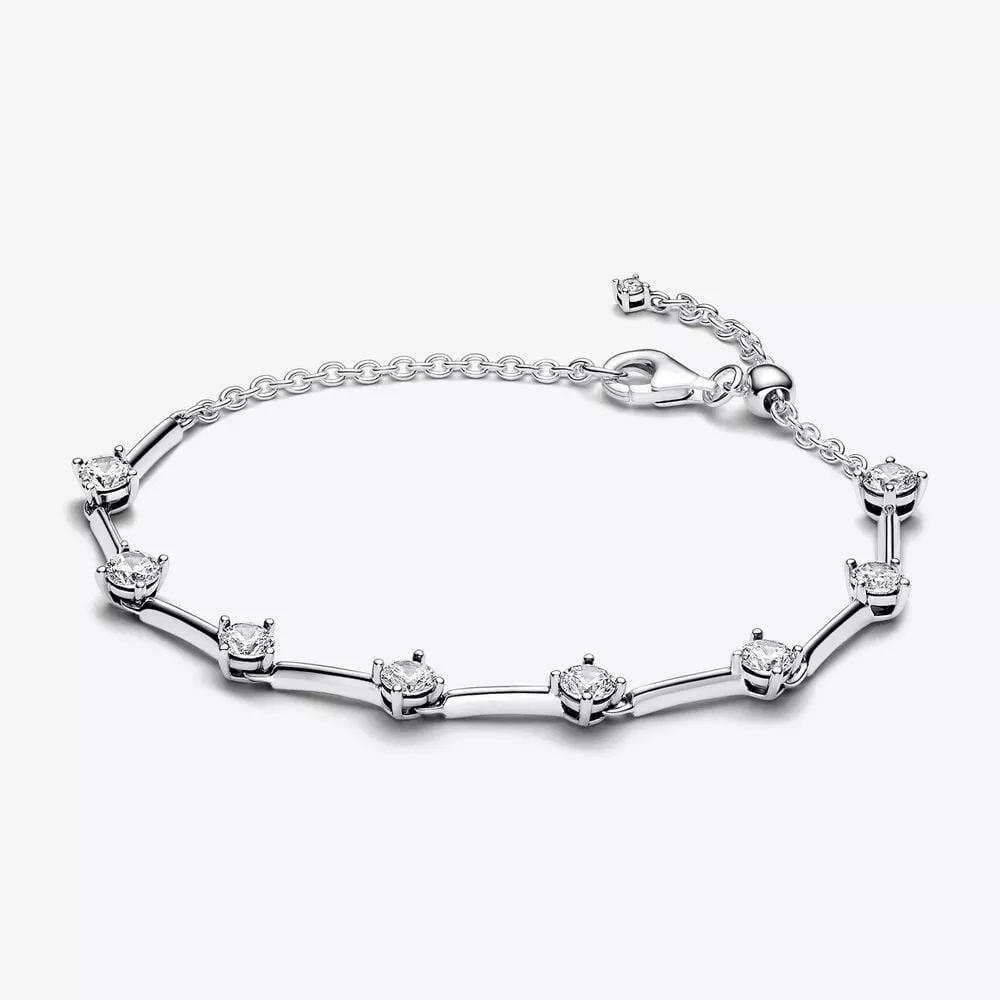 pandora sprankelende staafarmband 593009c01