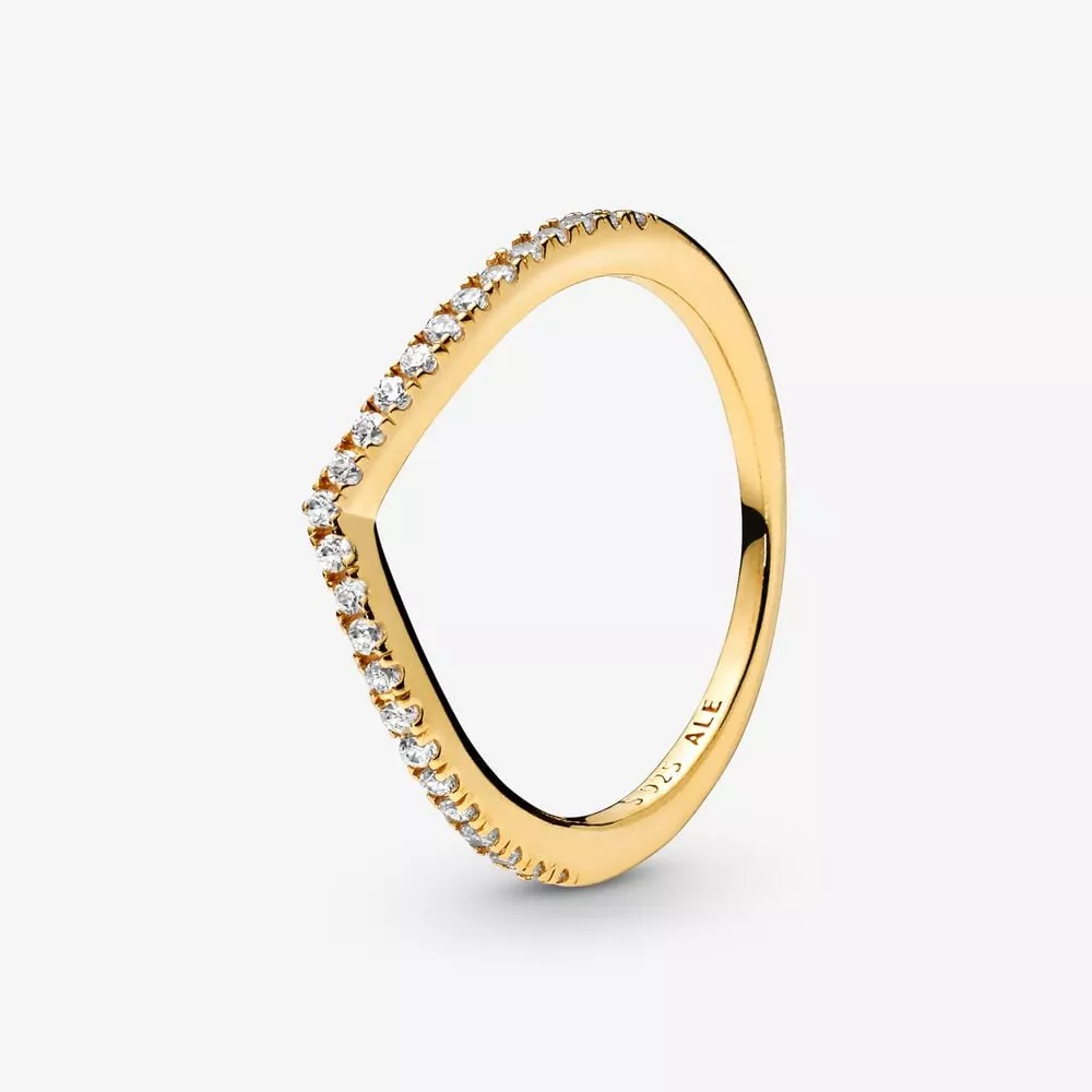 pandora sprankelende wishbone ring 168758c01