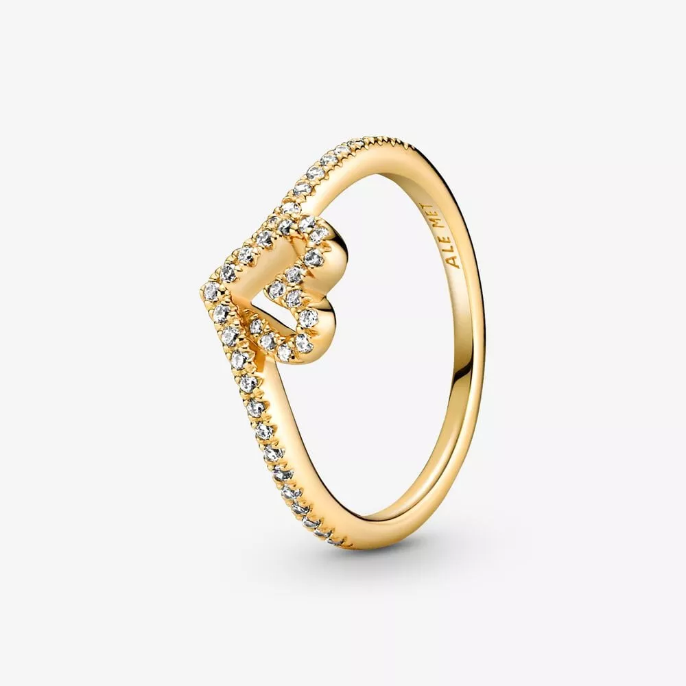 pandora timeless sprankelend hart wishbone ring 169302c01