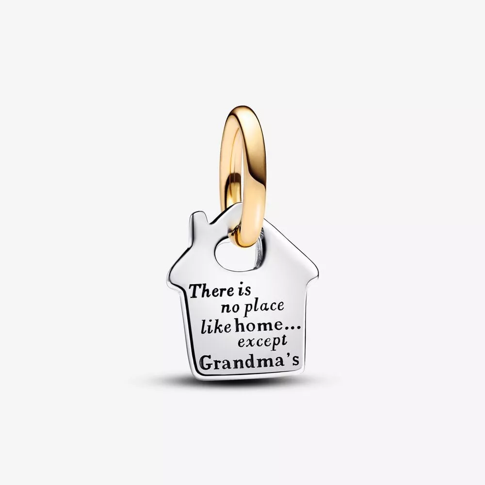 pandora tweekleurige grandmas house hangende bedel 763205c00