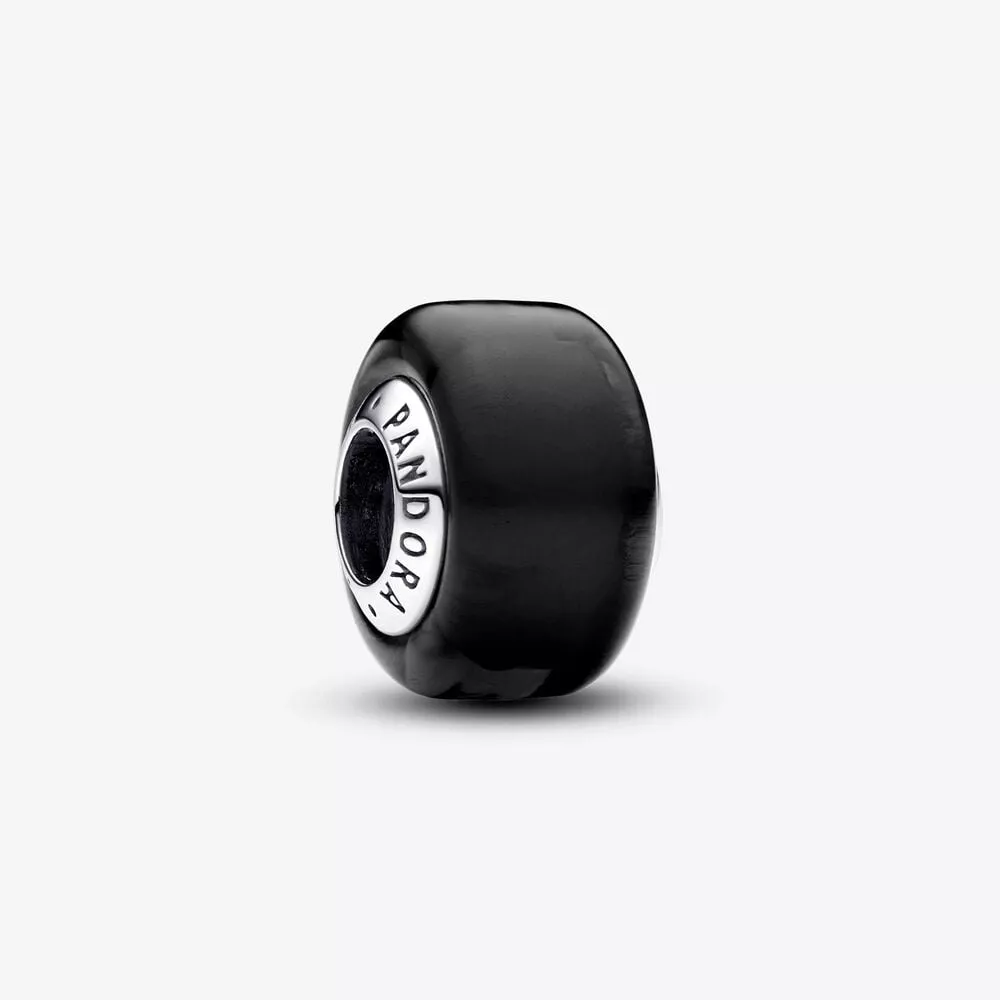 pandora zwarte minibedel van muranoglas 793117c00
