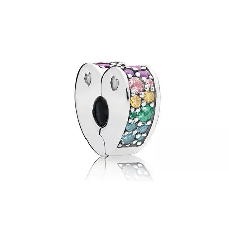(afbeelding voor) PANDORA Multi-Colour Arcs Of Love Clip