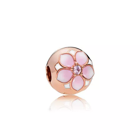 (afbeelding voor) Pandora Rose Magnolia Bloom Clip 782078Nbp