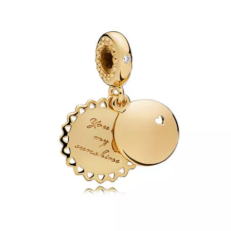 (afbeelding voor) Pandora Shine You Are My Sunshine Bedel 767066EN158