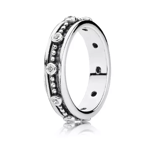 (afbeelding voor) PANDORA Silver Ring With Cubic Zirconia - 190882CZ