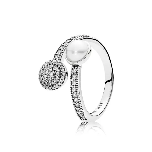 (afbeelding voor) Pandora Zilveren Stralende Gloed Ring 191044CZ
