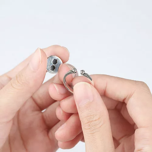 (afbeelding voor) Pandora Style vlinder verwijderbaar Ring - SCR014 - Bekijken 3