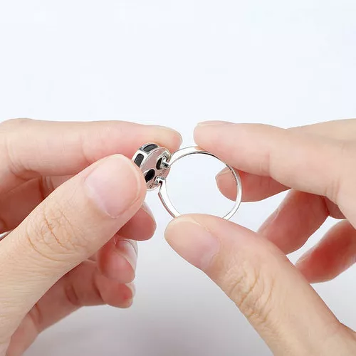 (afbeelding voor) Pandora Style vlinder verwijderbaar Ring - SCR014 - Bekijken 4